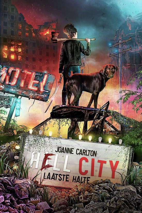 Kaft Hell City: Laatste Halte van Joanne Carlton